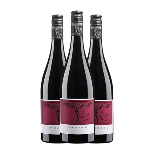 Friedrich Becker Spätburgunder Trocken Pfälz 75 cl Rotwein (Karton mit 3 Flaschen von 75 cl) von Friedrich Becker