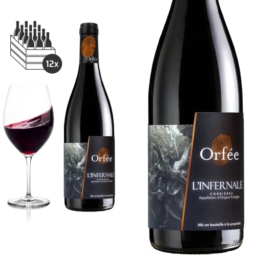 12er Karton 2020 Corbières rouge Cuvée L?Infernale Orfée Celliers d'Orfée - Ornaisons - Rotwein von Baron-Fuente