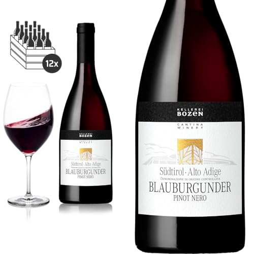 12er Karton 2022 BLAUBURGUNDER Südtirol von Kellerei Bozen/Gries - Rotwein von Baron-Fuente