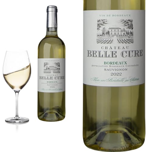 12er Karton 2022 Bordeaux Sauvignon blanc sec Château Belle Cure - Weißwein von Baron-Fuente