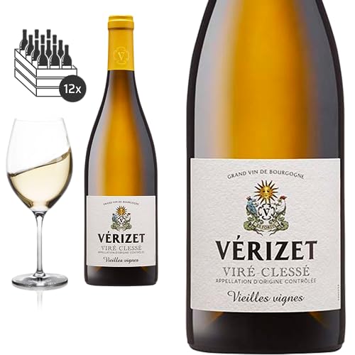 12er Karton 2022 Viré-Clesse Vielles Vignes Chardonnay Cave de Vire - Weißwein von Friedrich Kroté