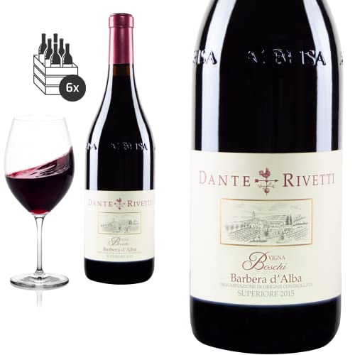 6er Karton 2015 Barbera d´Alba Superiore Vigna Boschi von Dante Rivetti - Rotwein von Friedrich Kroté