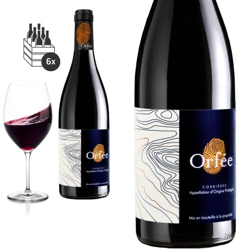 6er Karton 2018 Corbières rouge Cuvée Orfée Celliers d'Orfée - Ornaisons - Rotwein von Baron-Fuente