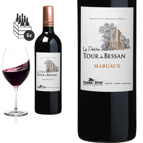 6er Karton 2019 Margaux Château la Petit Tour de Bessan Rotwein von Baron-Fuente