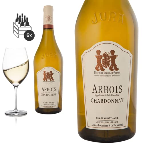 6er Karton 2020 Arbois Jura Chardonnay von Château Béthanie - Weißwein von Baron-Fuente