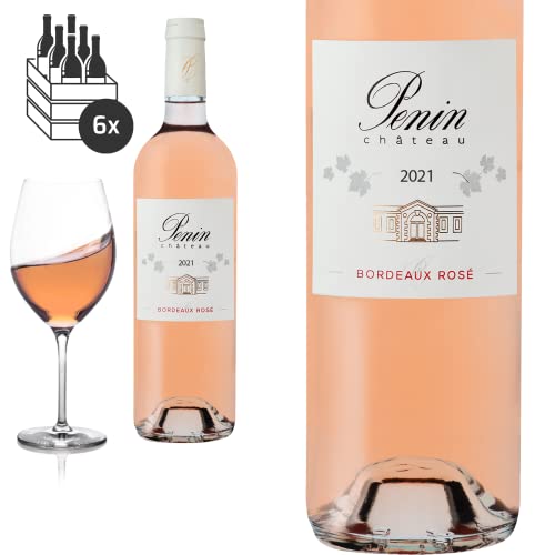 6er Karton 2021 Bordeaux Rosé von Château Penin - Rosewein von Baron-Fuente