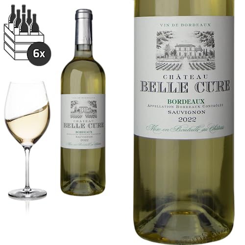 6er Karton 2022 Bordeaux Sauvignon blanc sec Château Belle Cure - Weißwein von Baron-Fuente