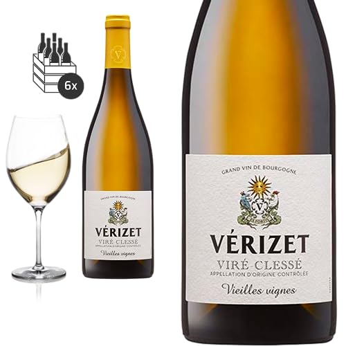 6er Karton 2022 Viré-Clesse Vielles Vignes Chardonnay Cave de Vire - Weißwein von Friedrich Kroté