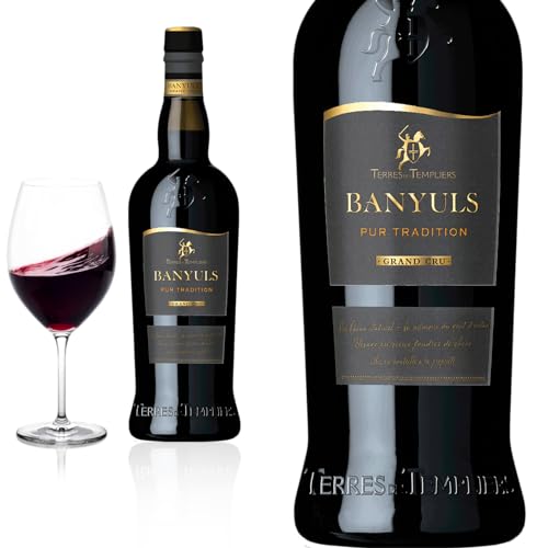 6er Karton Banyuls Grand Cru Pur Tradition demi-sec von Terres des Templiers- Rotwein von Baron-Fuente