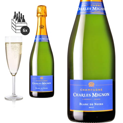 6er Karton Champagne Blanc de Noirs Brut von Charles Mignon von Friedrich Kroté