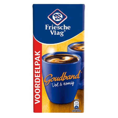 Friesche Vlag | Goldband | Kaffeemilch | Packung 6 x 930 ml von Friesche Vlag