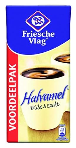 Kaffeemilch friesische Flagge Halvamel 930ml von Friesche Vlag