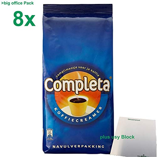 Completa Kaffeeweißer,Kaffeecreamer 8x1kg Sack plus usy Block von FrieslandCampina