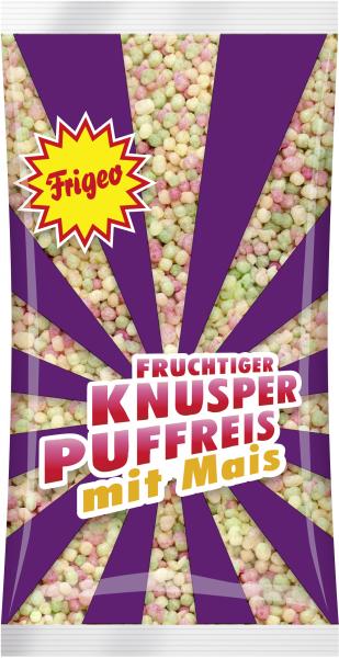 Frigeo Fruchtiger Knusper Puffreis mit Mais von Frigeo