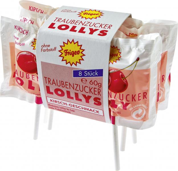 Frigeo Traubenzucker Lollys von Frigeo