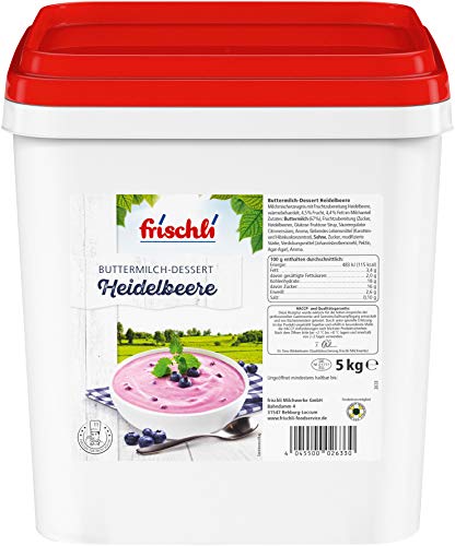 Frischli Buttermilch-Dessert Heidelbeere ein fruchtig-frischen Nachtisch 5000g von frischli Milchwerke GmbH