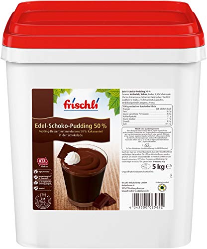 Frischli Edel Schoko 50% Pudding voller Schokogeschmack 5000g von frischli Milchwerke GmbH