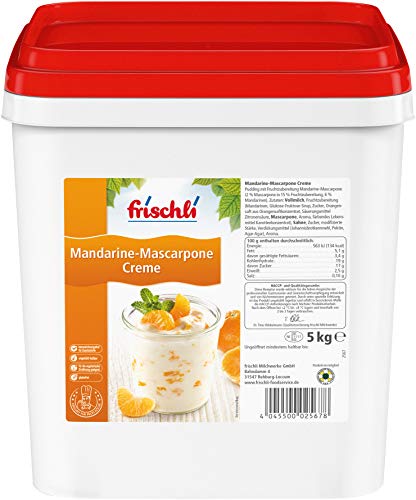 Frischli Mandarine-Mascarpone Creme ein einzigartiges Dessert-Highlight 5000g von frischli Milchwerke GmbH