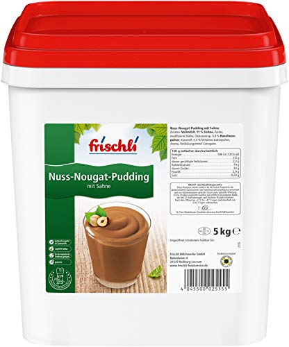 Frischli Nuss-Nougat Pudding mit Sahne schmeckt wie selbstgemacht 5000g von frischli Milchwerke GmbH