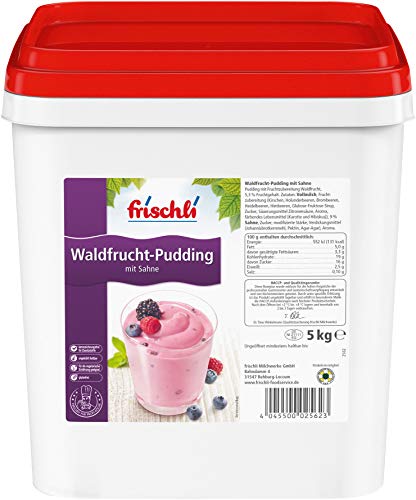 Frischli Waldfrucht-Pudding mit Sahne Komposition aus Frische und Creme 5000g von frischli Milchwerke GmbH