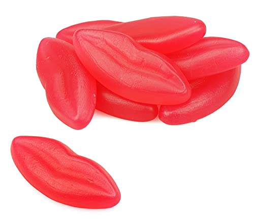 Frisia Vegan Red Lips | Fruchtgummi Lippen | 1,5 Kg von Frisia