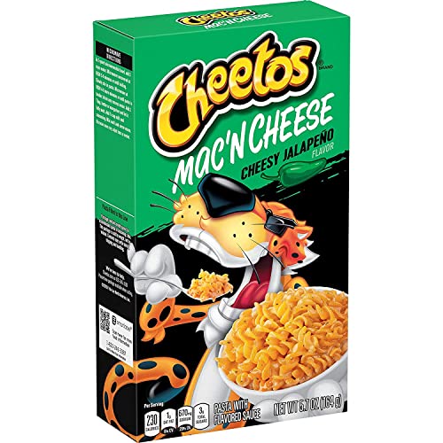 Fritolay Cheetos Mac' N Cheese Pasta Cheesy Jalapeno mit aromatisierter Sauce 164G von Fritolay