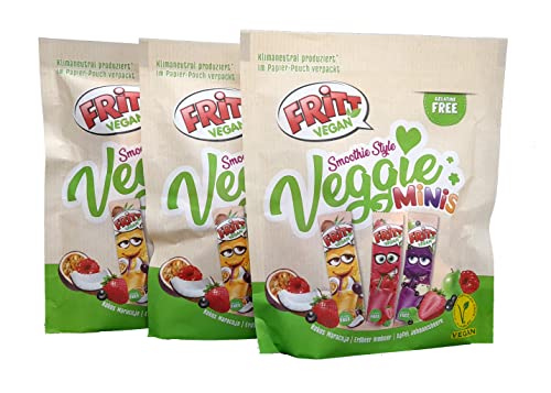 Fritt Veggie Minis Smoothie Style 3 x 135g von Fritt