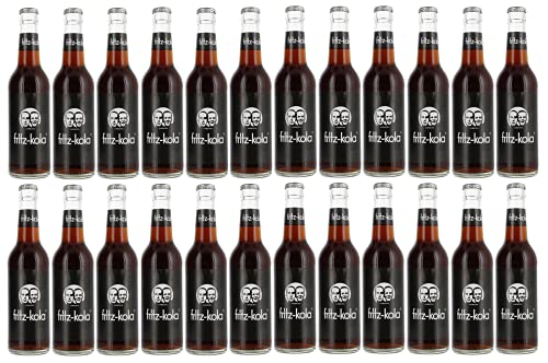 24 Flaschen Fritz Kola a 0,33L extra koffeinhaltig Cola orginal inc. 1.96€ MEHRWEG Pfand von Fritz-Kola