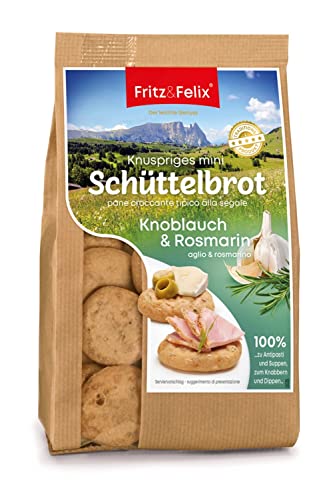 Family Happys mit Knoblauch und Rosmarin 125 gr. - Fritz & Felix von Fritz & Felix