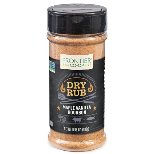 Frontier Ahorn Vanilla Bourbon Dry Rub, 200 ml von Frontier Co-op