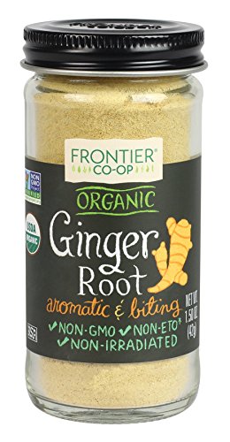 Organic Ginger Root, Ground, 1.50 oz (42 g) - Frontier Natural Products - Qty 1 von Frontier Co-op