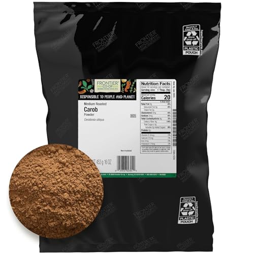 Frontier Med Roasted Carob Powder (1x1lb ) von Frontier Co-op