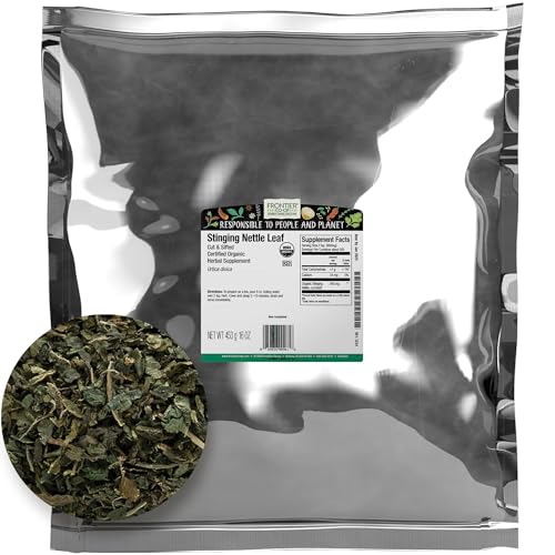 Frontier Stinging Nettle Leaf - Cut & Sifted - Organic - 16 Ounces by Frontier von Frontier Co-op