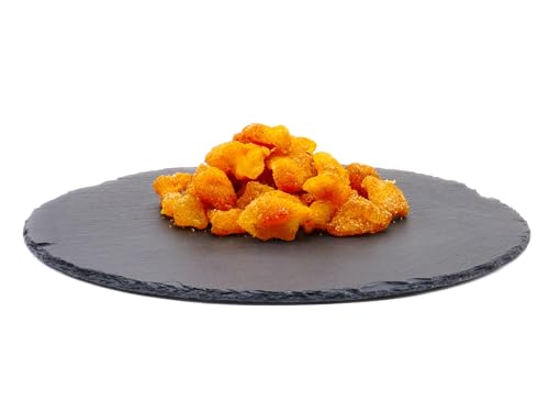 Apfelstücke getrocknet mit Zimt und Zuckerkruste 100g | 100g/250g/500g/1kg | weiche und süße Äpfel Stücke | Apfel Würfel | Trockenfrüchte | Trockenobst | Dörrost| von Frucht & Nuss Genuss