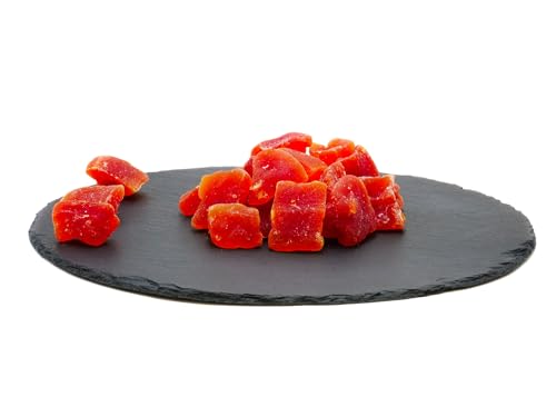 Papaya-Stücke (kandiert, getrocknet) Größe 1000g von Frucht & Nuss Genuss