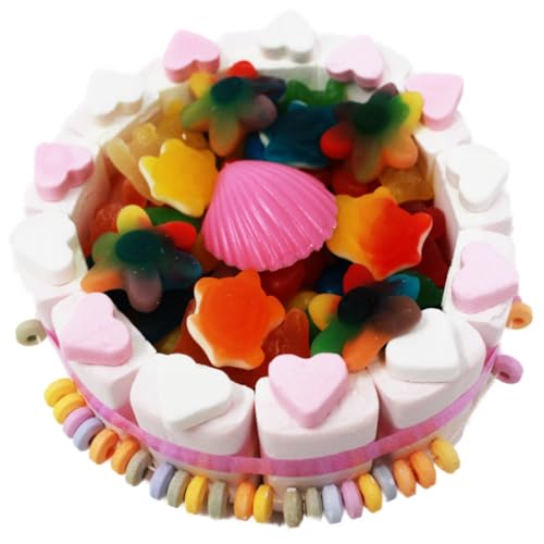 Fruchtgummi Geburtstagstorte Happy Birthday Geschenkidee Mädchen 550g von Fruchtgummi Bären & Co.