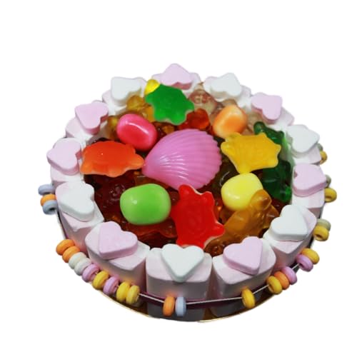 Fruchtgummi Geburtstagstorte Happy Birthday für Mädchen 550g von Fruchtgummi Bären & Co.