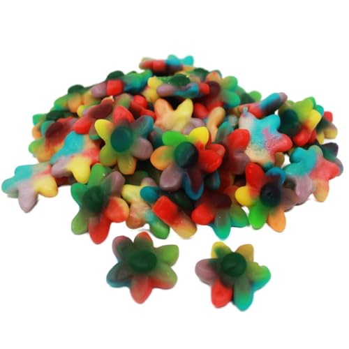 Fruchtgummi Gelee Blumen Color in verschiedenen Farben halal 175g von Fruchtgummi Bären & Co.