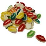 Fruchtgummi Lippen bunt glänzend fruchtig süß weich Halal 175g von Fruchtgummi Bären & Co.