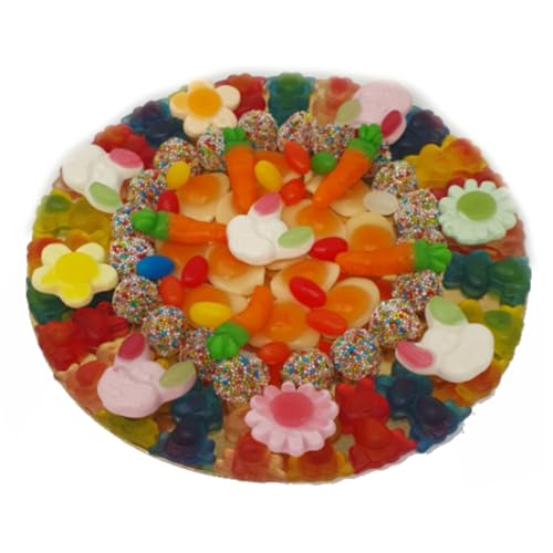 Fruchtgummi Osterpizza bunte Geschenkidee im Pizzakarton 450g von Fruchtgummi Bären & Co.