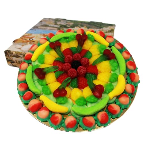 Fruchtgummi Pizza freche Früchtchen mit süßem fruchtigem Obst 500g von Fruchtgummi Bären & Co.