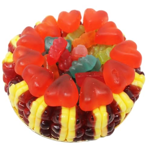 Fruchtgummi Torte Rote Grütze Bärchen Mini süße Geschenkidee 300g von Fruchtgummi Bären & Co.