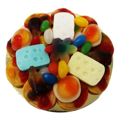 Fruchtgummi kleine Pizza süß und fruchtig luftdicht verschweißt 165g von Fruchtgummi Bären & Co.