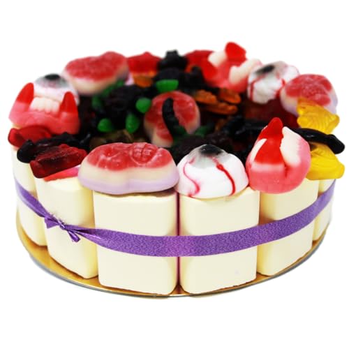 Happy Grusel Halloween Torte mit Baiser und Fruchtgummi 600g von Fruchtgummi Bären & Co.