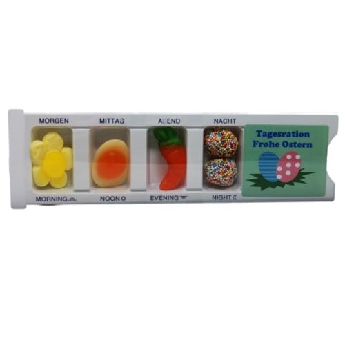 Tablettenbox zu Ostern Fruchtgummi Spaßartikel Geschenkidee 25g von Fruchtgummi Bären & Co.