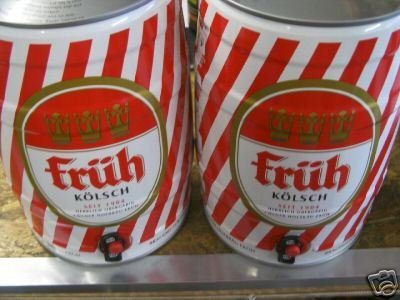 2 Fässer a 5,0 Liter Früh Kölsch Partyfass Dose Bier 4,8% von Früh Kölsch