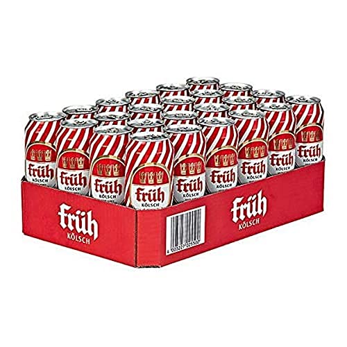 Früh Kölsch Dose Bierpaket, EINWEG (24 x 0.5 l) von Früh Kölsch