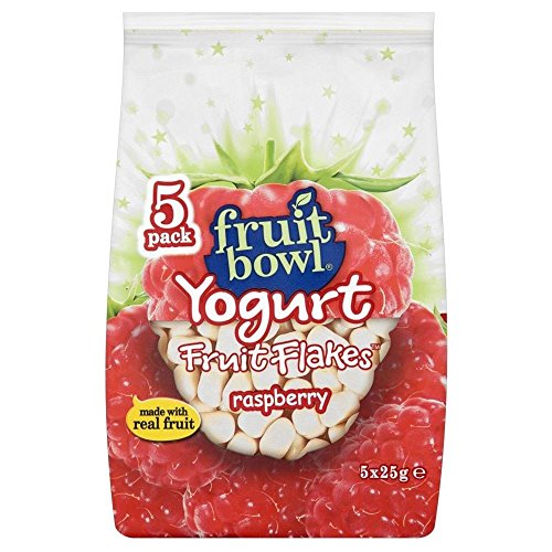 Obstschale Obstflockenhimbeere Mit Einem Joghurt -Beschichtung (5X25G) von Fruit Bowl