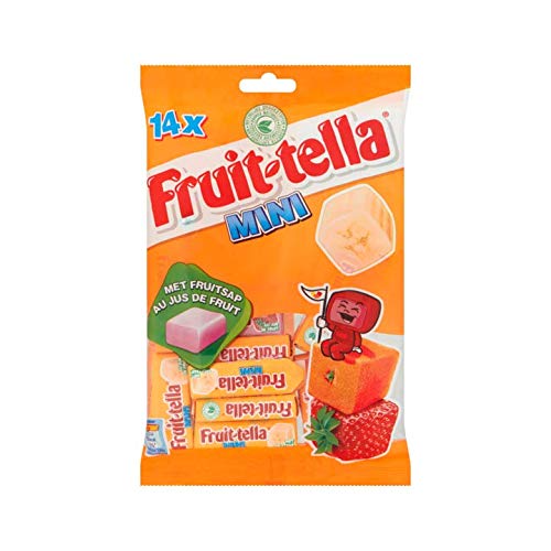 Fruchtige zähe Süßigkeit | Fruittella | Mini 14 Stück | Gesamtgewicht 175 Gramm von Fruittella