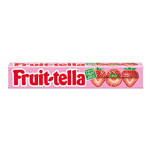 Fruitela Chewy Sweet, Erdbeer-Geschmack, 41 g von Fruittella